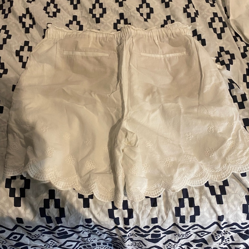 Talbots White High Waist Women's Shorts